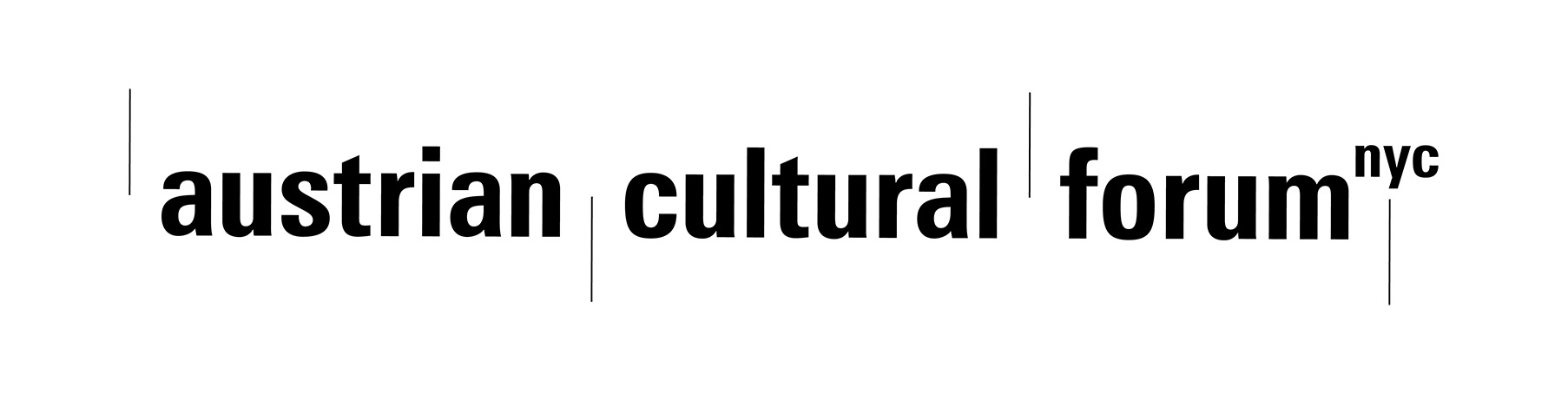 Logo for the Austrian Cultural Forum in New York City