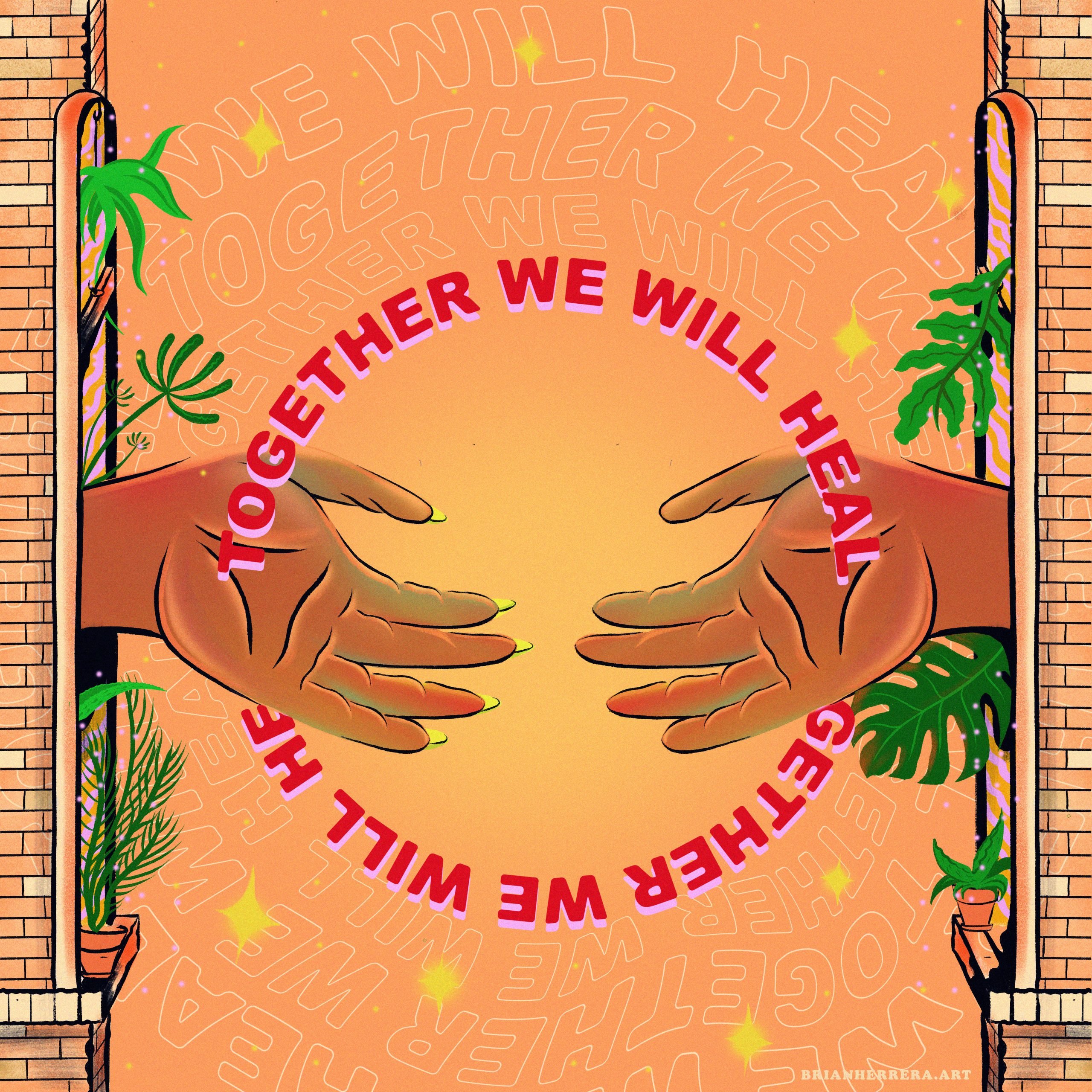 A digital graphic reading,