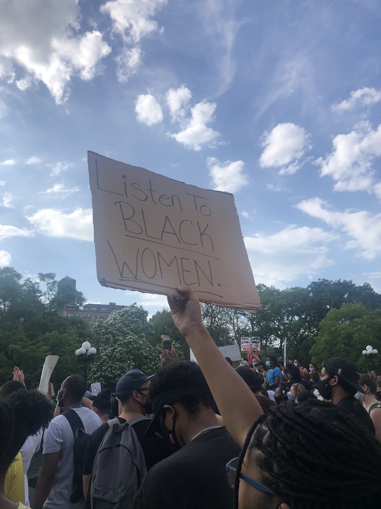 The March for Stolen Lives and Looted Dreams; NYC, June 6, 2020