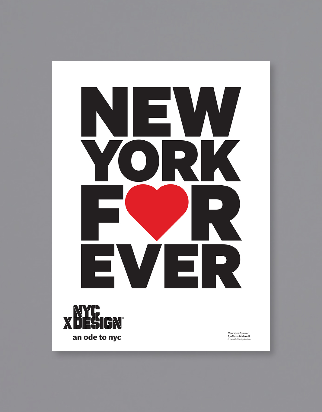 A poster showing a big text saying