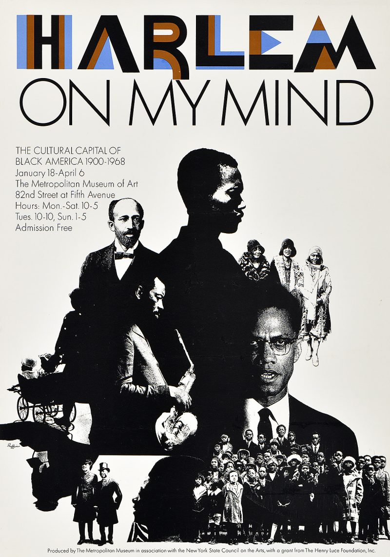 photomontage poster of various important Black historical figures