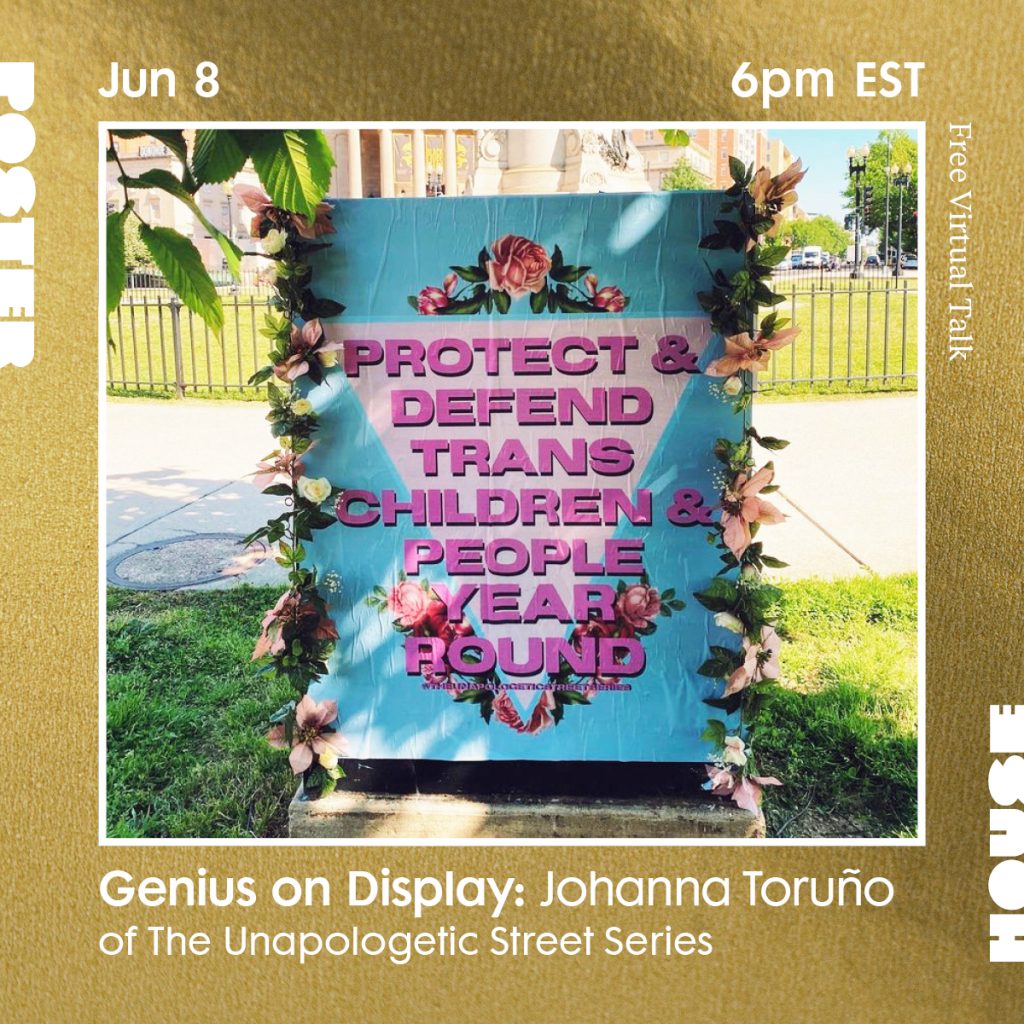 a photograph of a poster that says Protect & Defend Trans Children & People Year Round