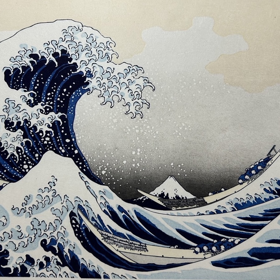 A photo image of The Great Wave off Kanagawa