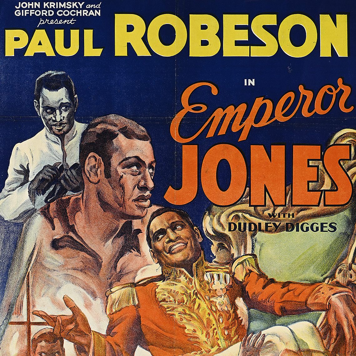 poster advertising the film Emperor Jones