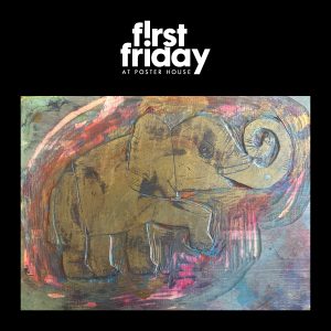 a carved woodblock of an elephant